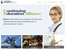 Tablet Screenshot of cealliance.org